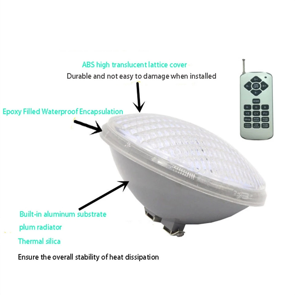 Xy Spa & Wellness - 18W RGB LED Unterwasserleuchten 24W 36W