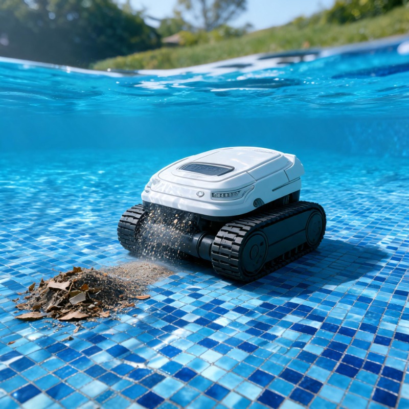 Spa & Wellness Retreat - PC20 QD-40 Kabelloser Poolreiniger-Roboter mit App-Steuerung,