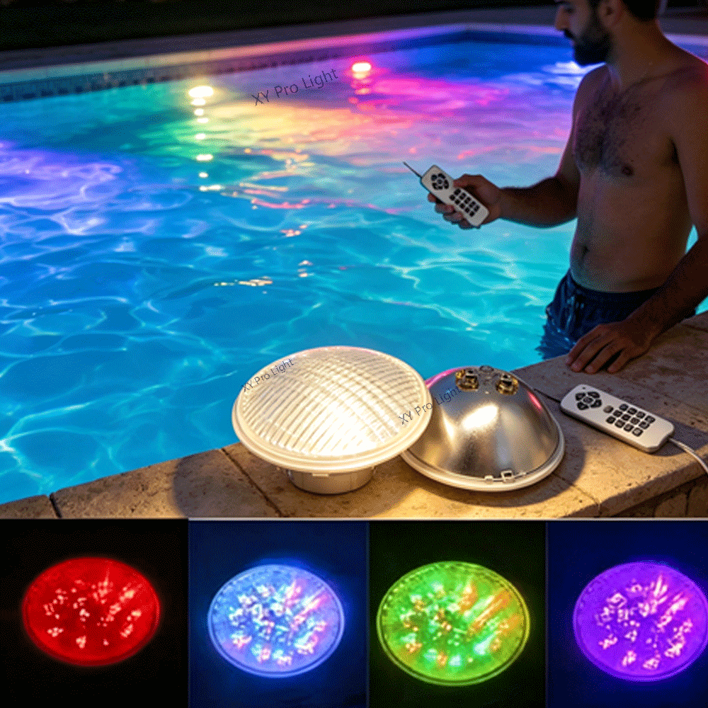 Xy Spa & Wellness - 25W PAR56 RGB LED Schwimmbadbeleuchtung 35W