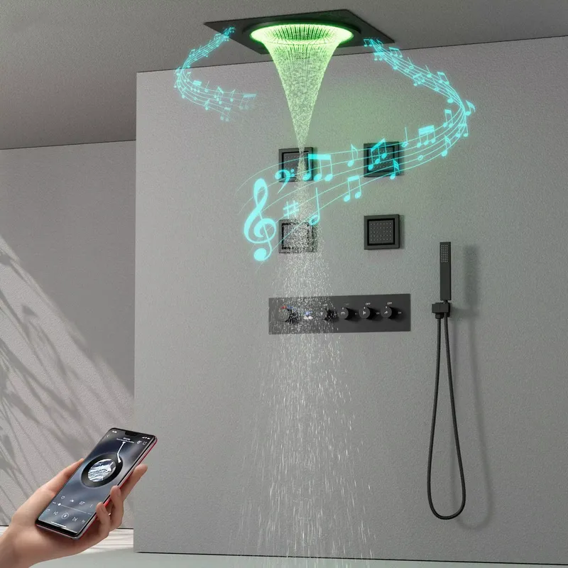Intelligentes LED-Duschset Bad – Spa & Wellness Retreat Bewertung und Preis