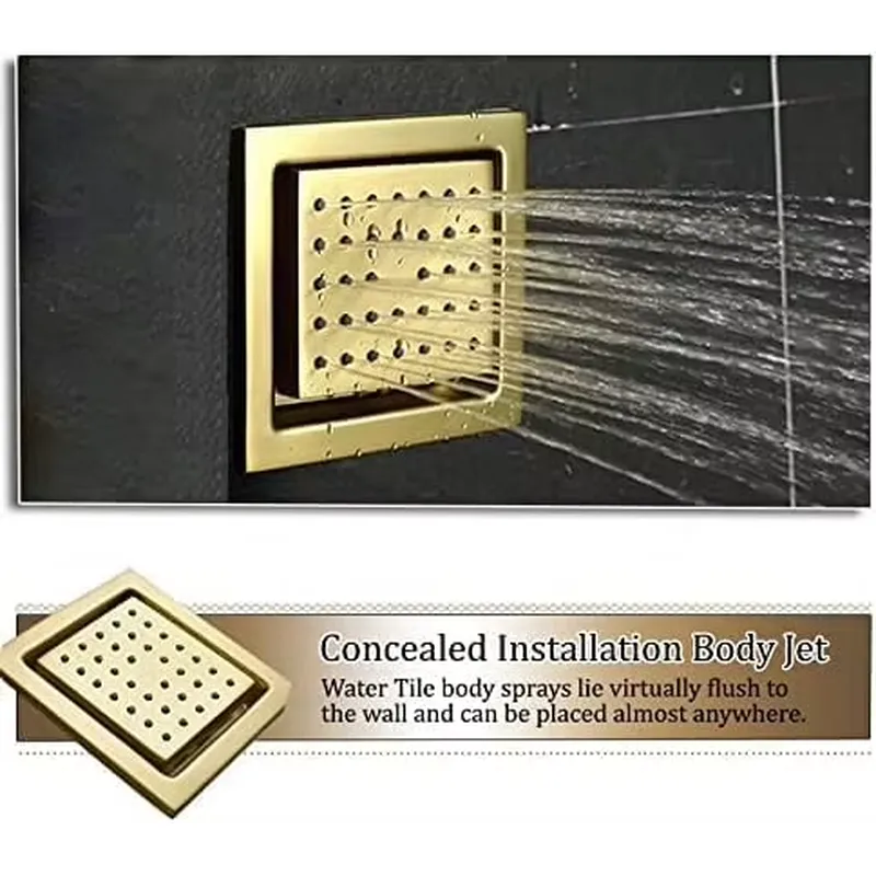 Intelligentes LED-Duschset Bad – Spa & Wellness Retreat Bewertung und Preis