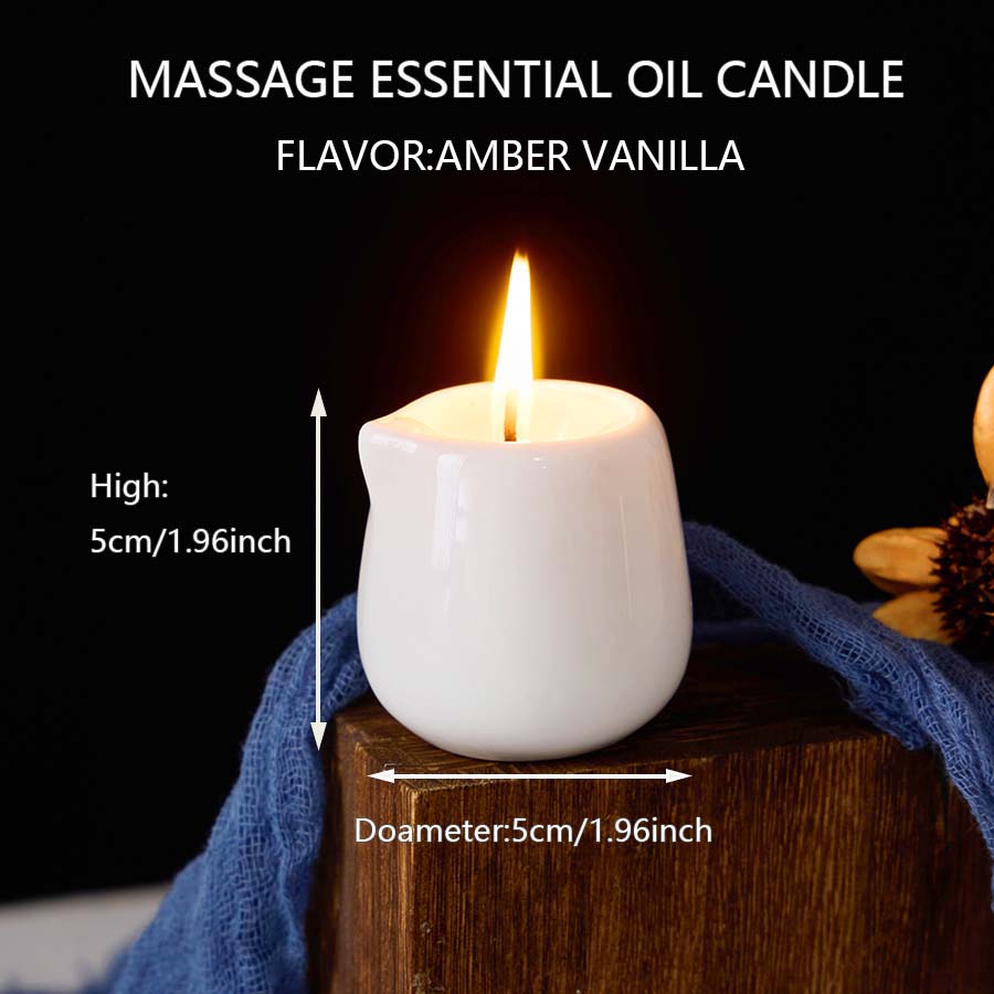 Keramik-Massageöl-Kerze Amber  – Massage Candle Melting Bewertung und Preis