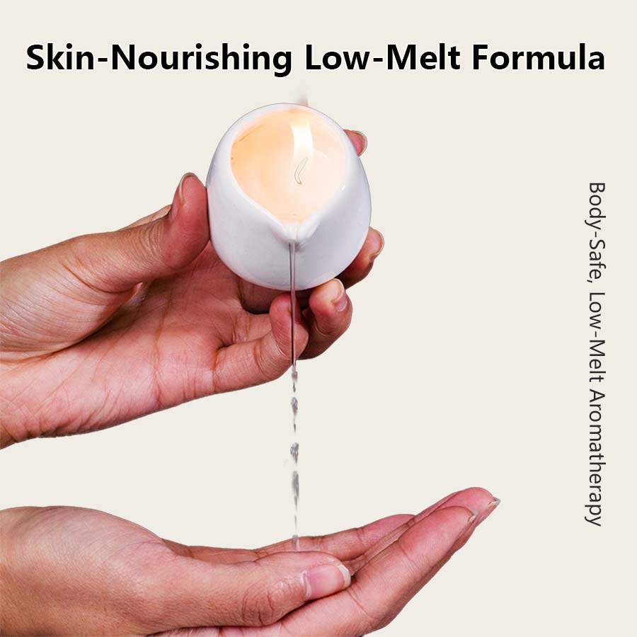 Keramik-Massageöl-Kerze Amber  – Massage Candle Melting Bewertung und Preis