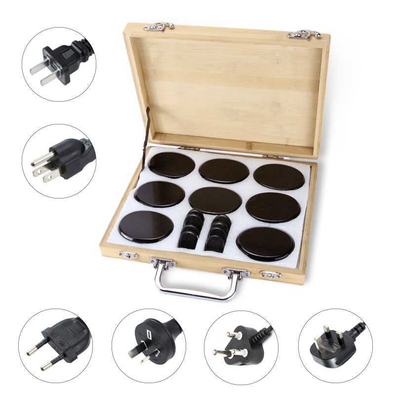 Hot Basalt Stone Massageset –  – Spa Wellness Nature Bewertung und Preis